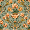 Damaskus Aranjuez Damask Sage D00131_V Papel  Coordonné