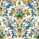 Papel pintado Coordonne Damaskus Aranjuez Damask Sapphire D00129_N