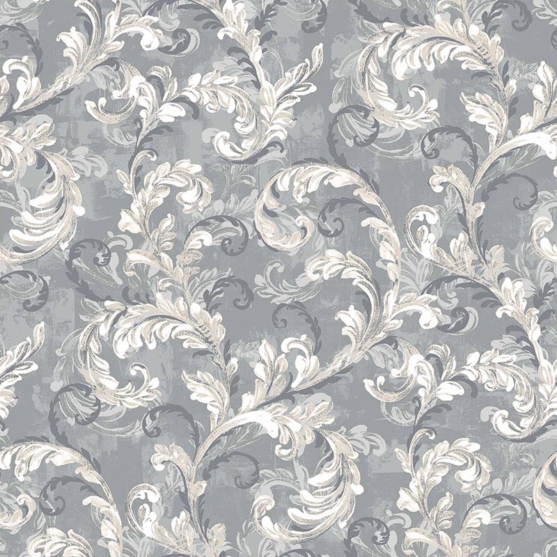 Papel pintado Coordonne Damaskus Byzantine Damask Pearl D00127_V