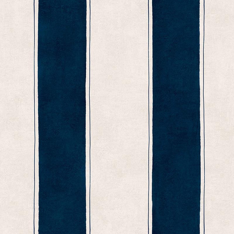 Papel pintado Coordonne Damaskus Florentine Stripe Ultramar D00119_N
