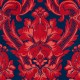 Papel pintado Coordonne Damaskus Venetian Damask Vermillion D00110_V