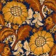 Papel pintado Coordonne Damaskus Chinese Damask Mustard D00105_V