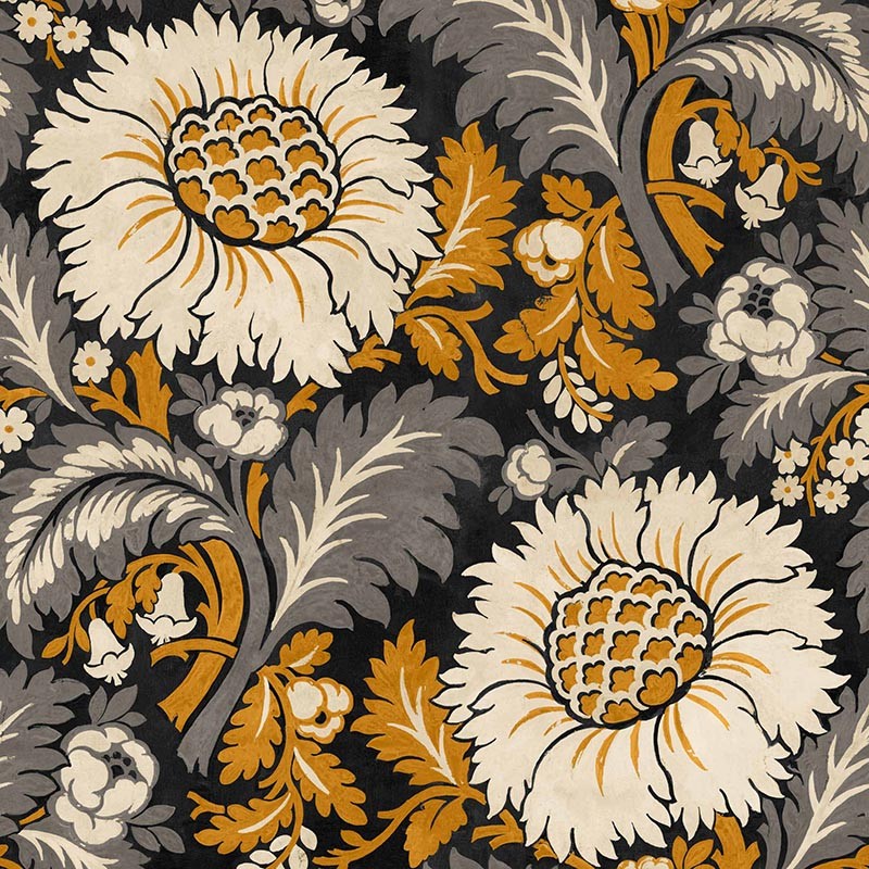 Papel pintado Coordonne Damaskus Chinese Damask Onyx D00104_N