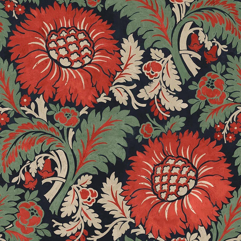 Papel pintado Coordonne Damaskus Chinese Damask Sage D00101_N