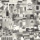 Papel pintado Tres Tintas Solera Postal Black & White SO5207-4_V