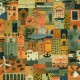 Papel pintado Tres Tintas Solera Postal blue SO5207-1_V