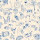 Papel pintado Tres Tintas Solera Souvenirs Blue SO5205-3_V