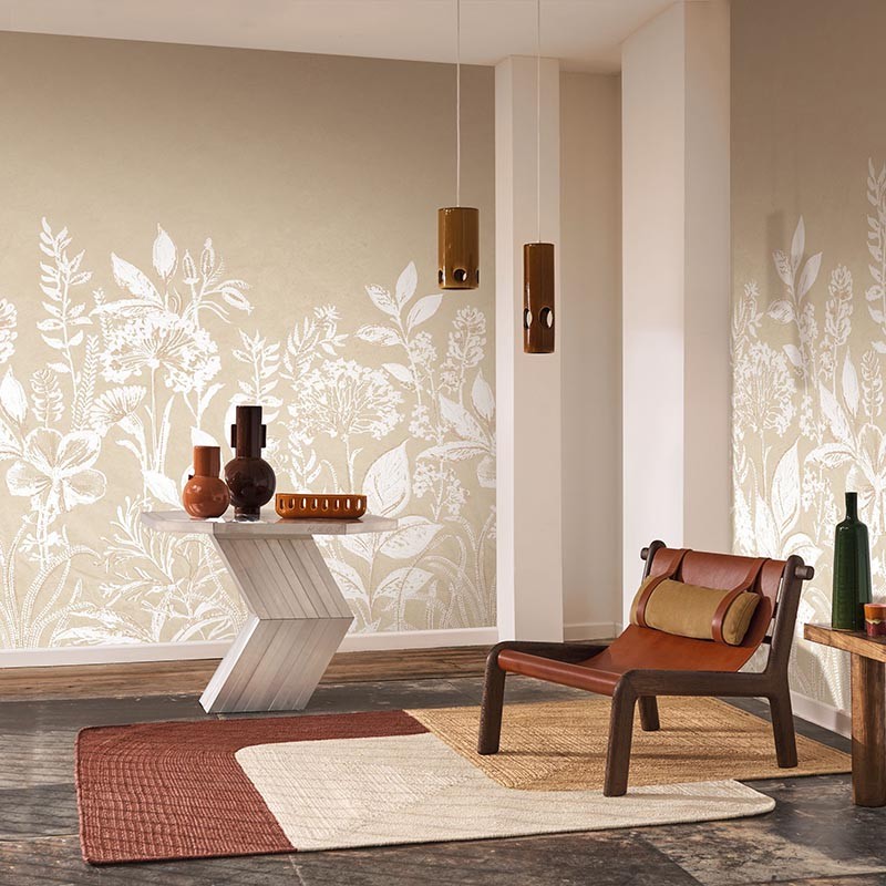 Mural decorativo Casamance Les Intemporels camelia 74832650