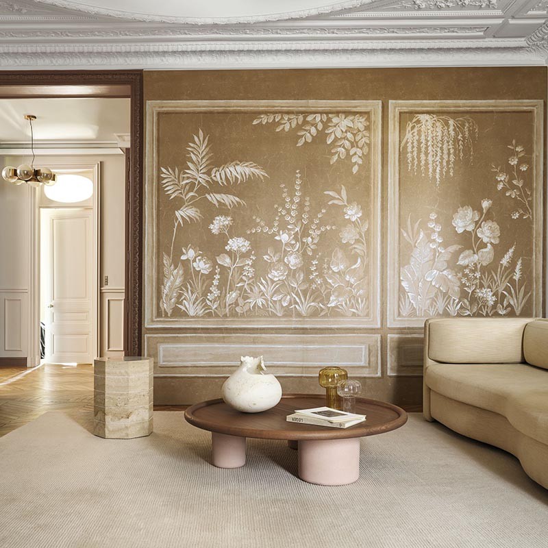 Mural decorativo Casamance Les Intemporels trianon metal 70900202