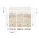 Mural decorativo Masureel Amazone Nebula Gold DGZON2021/2023