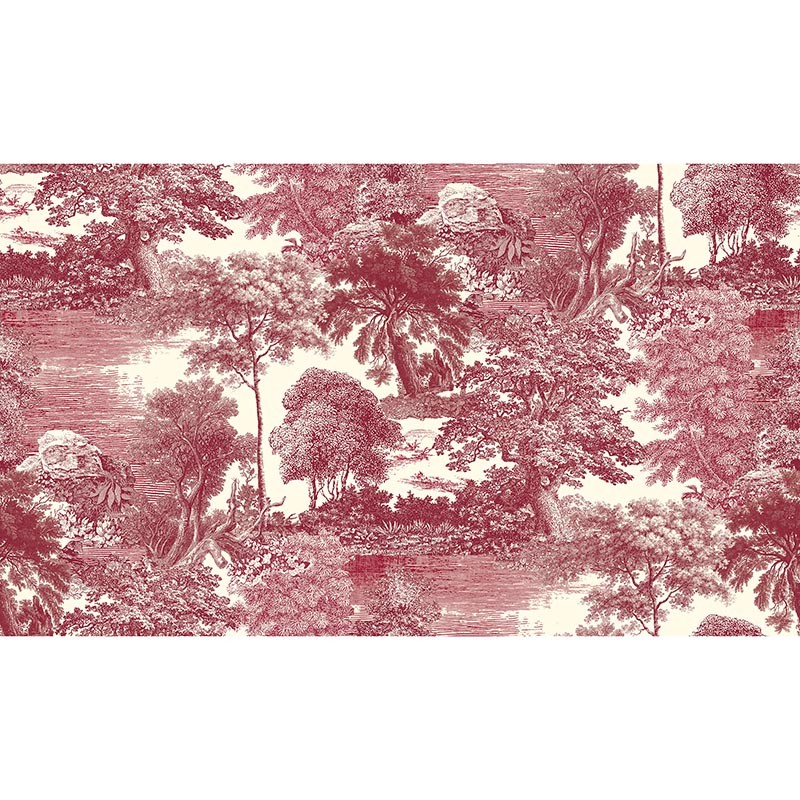 Mural Masureel Amazone Salcey Burgundy DGSAL1051/1054