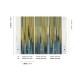 Mural decorativo Masureel Serica Holi Lime DGRIC1041/1043