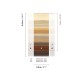 Mural decorativo Masureel Serica Chanderi Peach DGRIC201