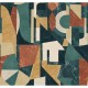 Mural decorativo Masureel Rock Palazzi Verde DGROC1021/1023