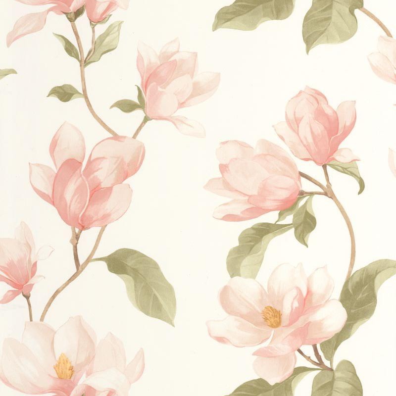 Papel pintado Casadeco Le Beau Jardin Brume De Magnolia BJAR202544101