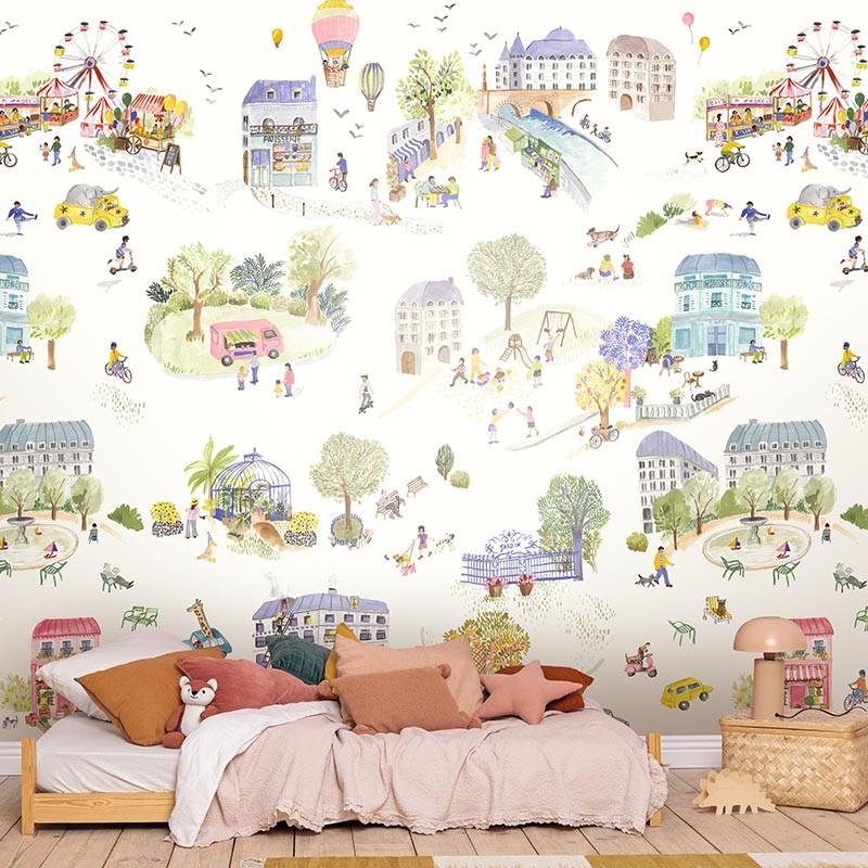 Mural Caselio Happy Kids Club Dreaming Village HKC107709907