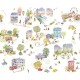 Mural Caselio Happy Kids Club Dreaming Village HKC107709907