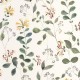 Papel pintado Casadeco Le Beau Jardin Chèvrefeuille Sauvage BJAR202557123