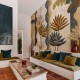 Mural Coordonne Sarape Ágaves Índigo C00047_N