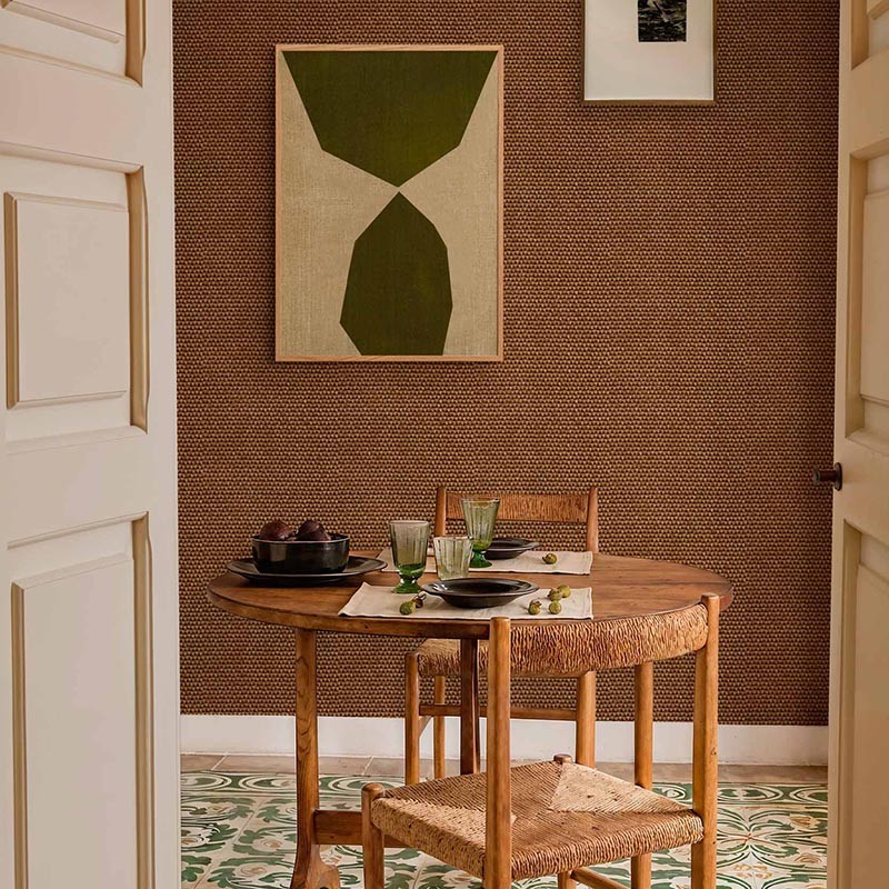 Papel Pintado Coordonne Sarape Yuca Café C00036_B