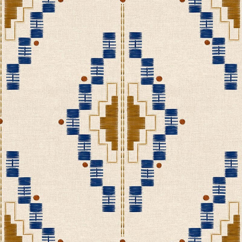 Papel Pintado Coordonne Sarape Andes Índigo C00027_B
