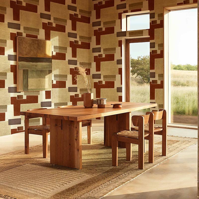 Papel Pintado Coordonne Sarape Zacatecas Terracota C00001_N