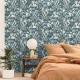 Blue Shades Unis BLS102656162  Papel Caselio