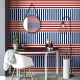 Nantucket Stripes SR20201 Papel Pintado Wallquest