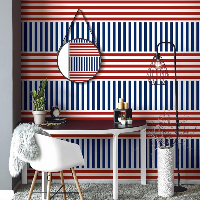 Nantucket Stripes SR20201 Papel Pintado Wallquest