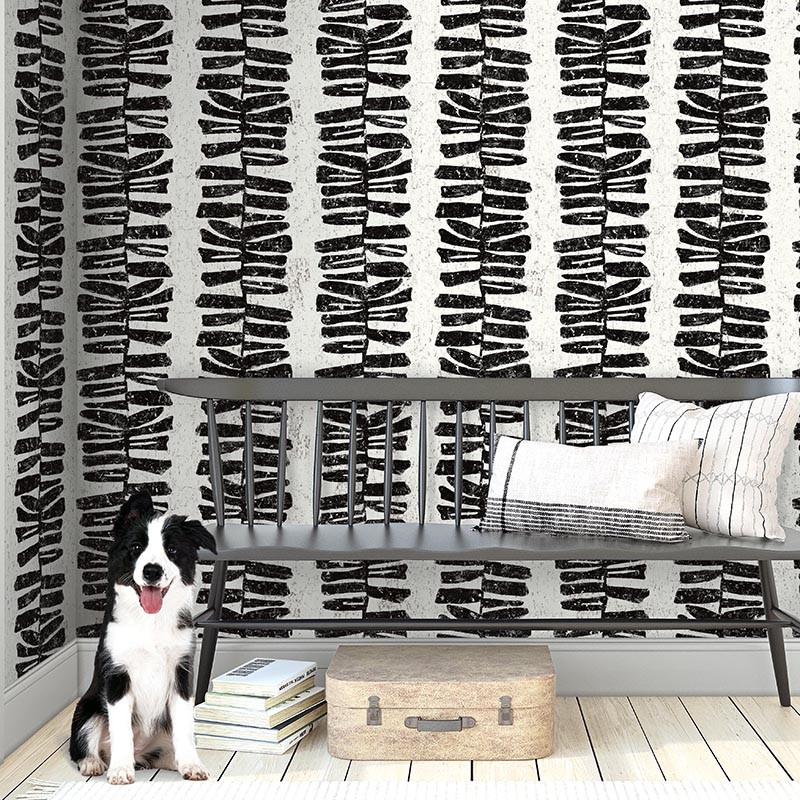 Nantucket Stripes SR21100 Papel Pintado Wallquest