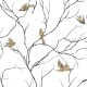 Papel pintado A Collection of Trees Dreamy Birds TR71100 