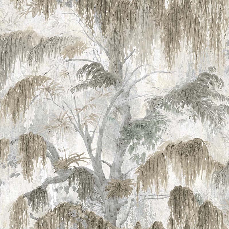 Papel pintado A Collection of Trees Spanis Moss TR70205 