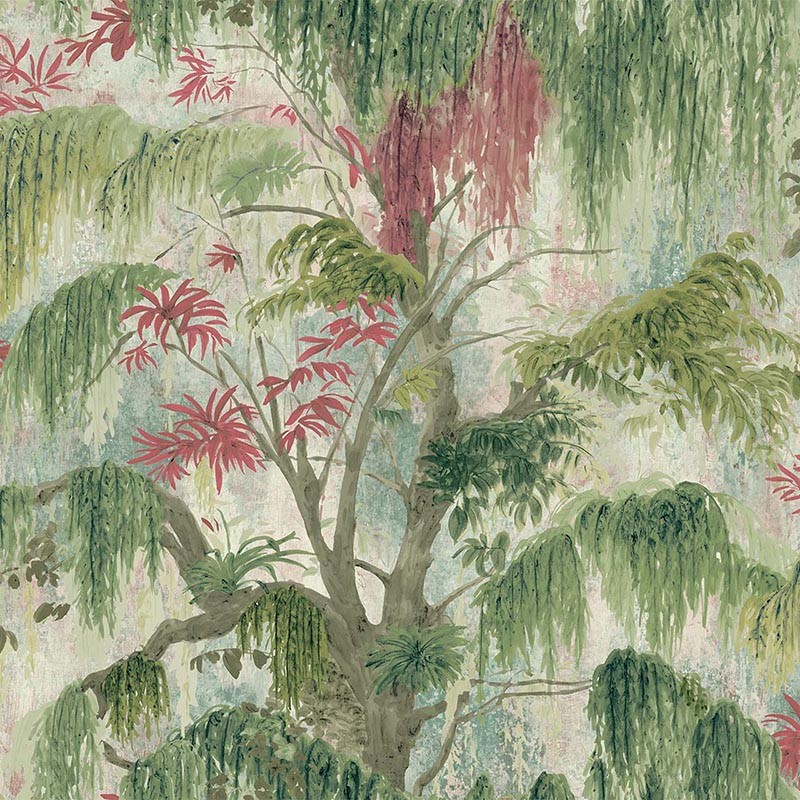 Papel pintado A Collection of Trees Spanis Moss TR70201 