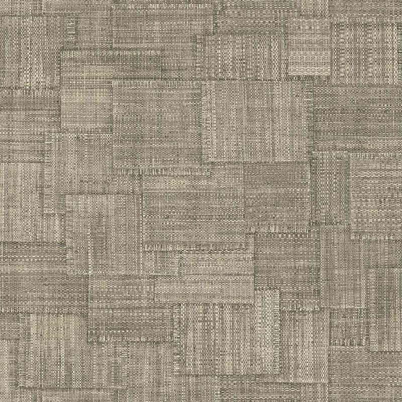 Raffia Woven Blocks Papel Wallquest RA41715 