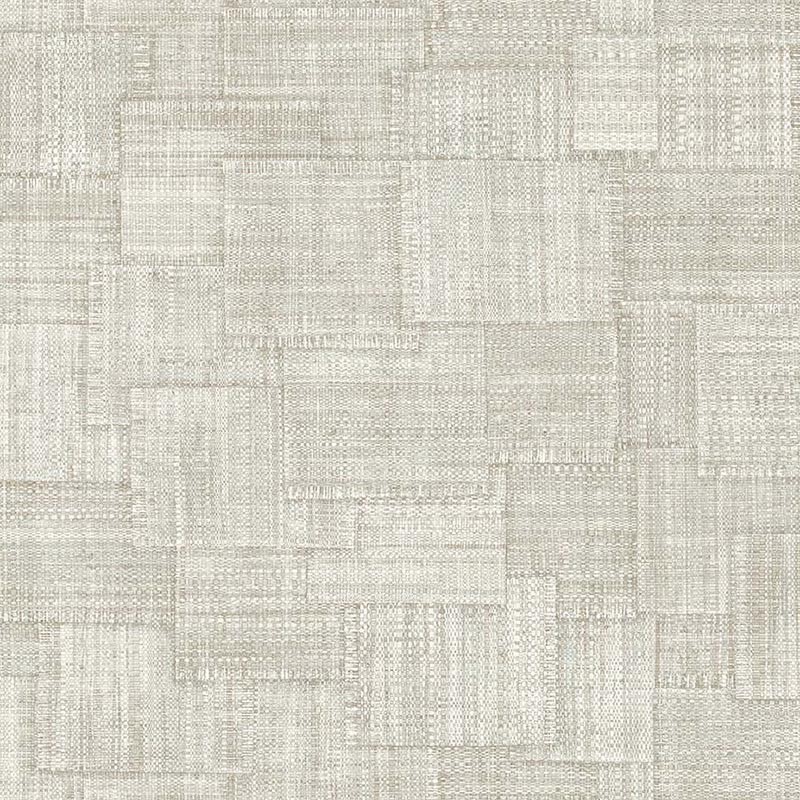 Raffia Woven Blocks Papel Wallquest RA41708 