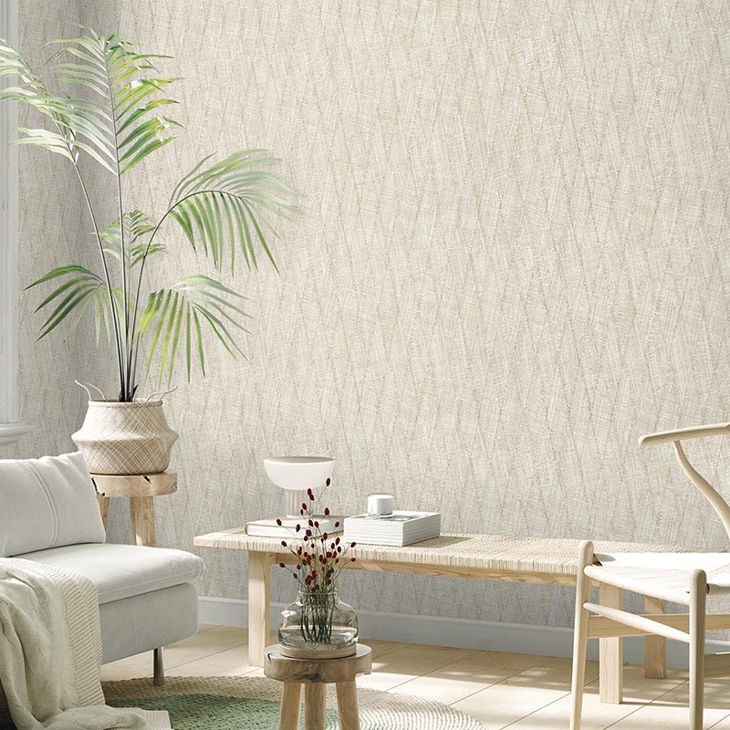 Raffia  Sun Woven Papel Wallquest RA41213 