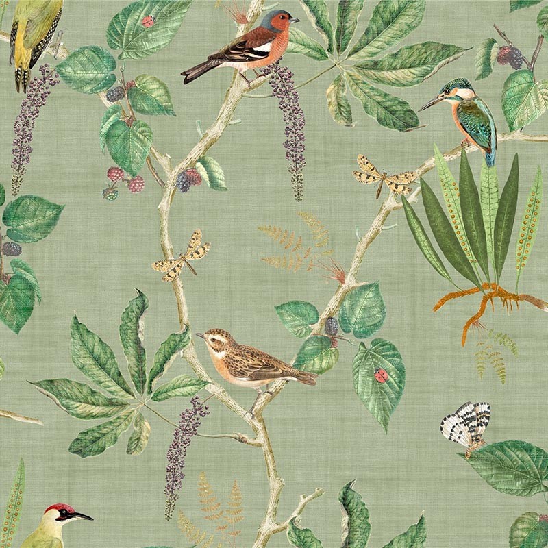 Papel pintado Esselle Home Heritage Tales Hill Top Garden 100029EH