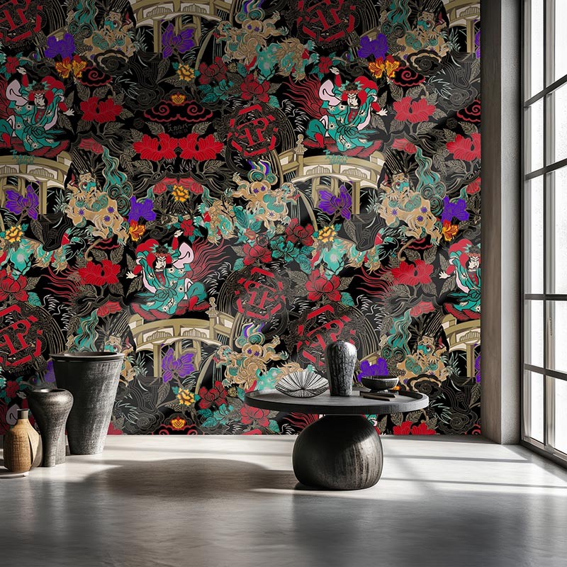 Mural decorativo Zambaiti Parati Philipp Plein 2 Z81079