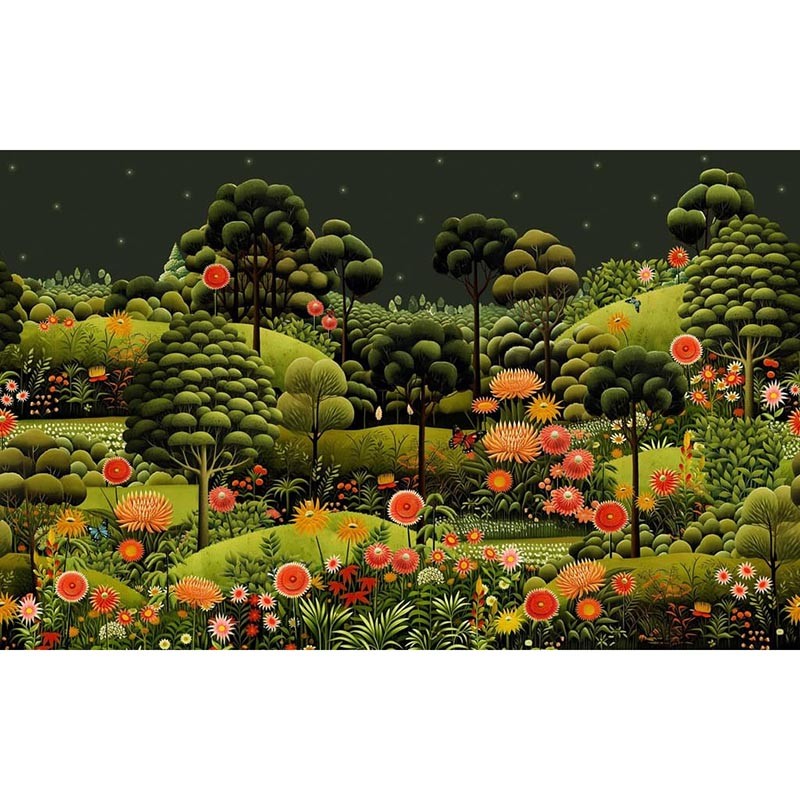 Mural Decorativo Saint Honoré Arboretum Arley Garden Dusk 1563-128679