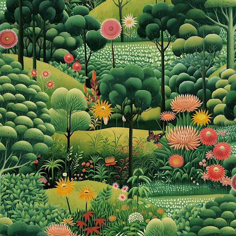 Papel pintado Saint Honoré Arboretum Arley Garden 1563-127924 