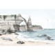 Mural Les Dominotiers Douce France La côte d'Albâtre DOM5011