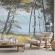 Mural Les Dominotiers Douce France Entre les pins DOM5005