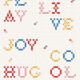 Papel pintado Coordonne BB Kids Wordplay Natural D00358_N 