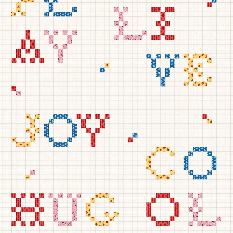 Papel pintado Coordonne BB Kids Wordplay Natural D00358_N 