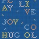 Papel pintado Coordonne BB Kids Wordplay Inidgo D00357_N 