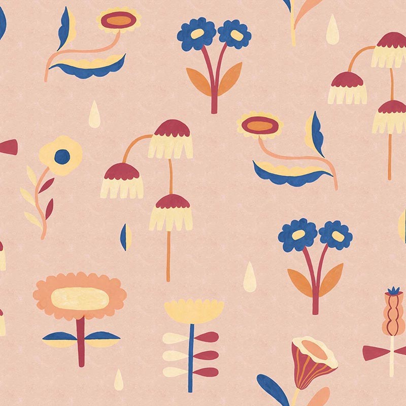 Papel pintado Coordonne BB Kids Lush Peach D00349_N 