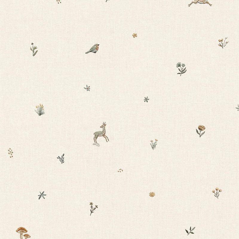 Papel pintado Coordonne BB Kids Bambis Natural D00327_N 