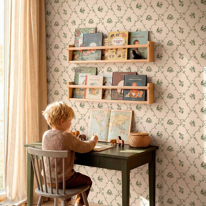 Papel pintado Coordonne BB Kids Scenes Emerald D00320_N 