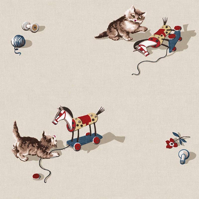 Papel pintado Coordonne BB Kids Kittens Natural D00316_V 