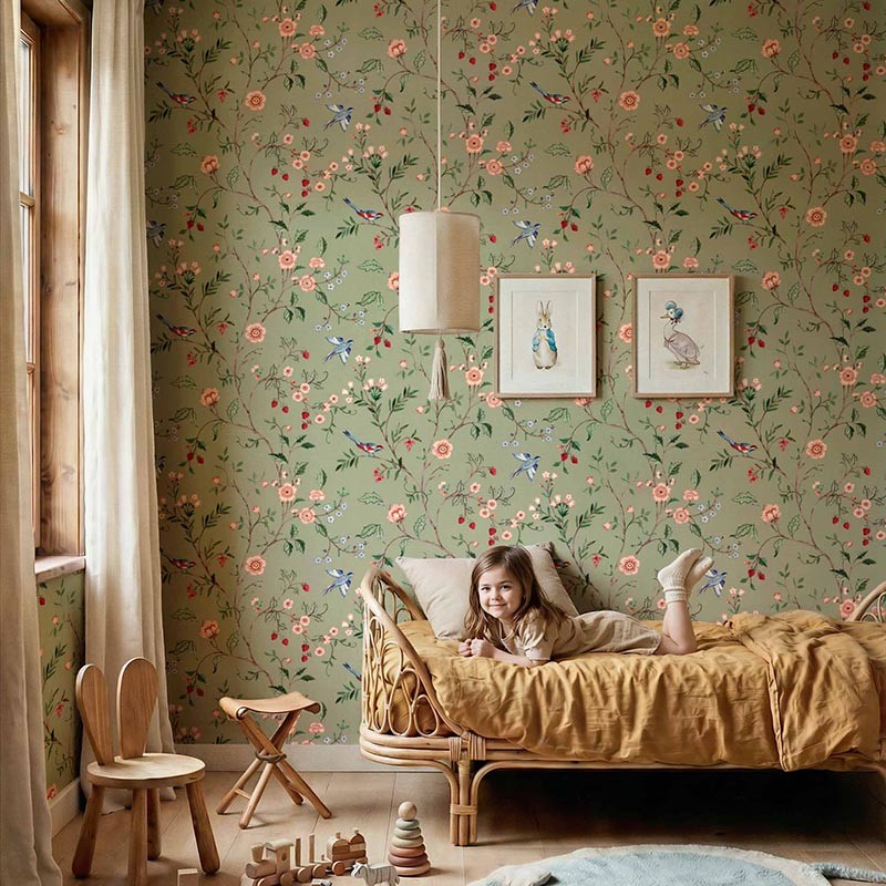 Papel pintado Coordonne BB Kids Bucolic Mint D00300_V 